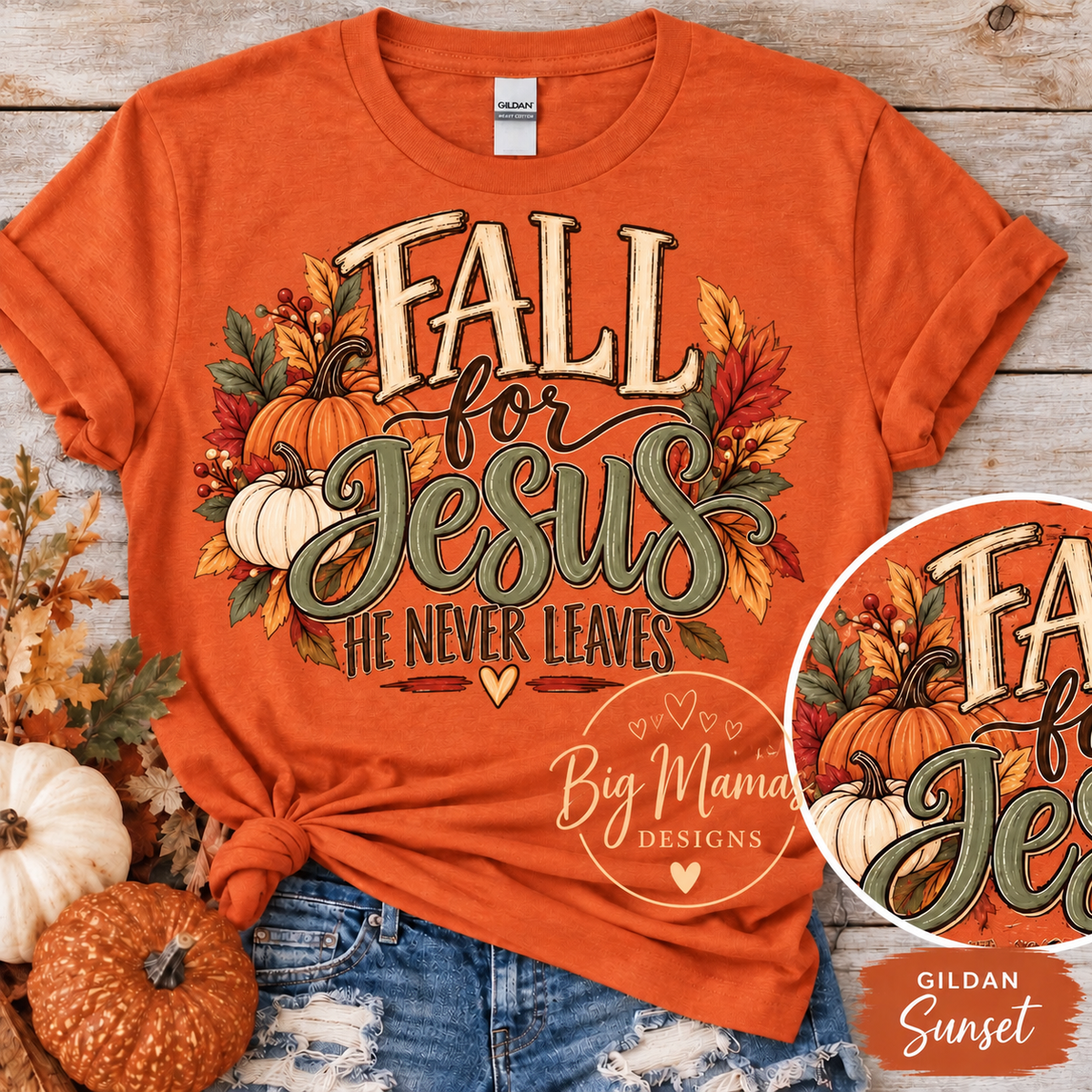 Fall for Jesus Shirt