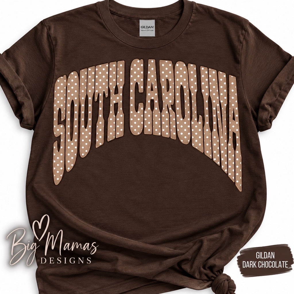 South Carolina - Polka Dot