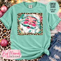 Festive Leopard Santa
